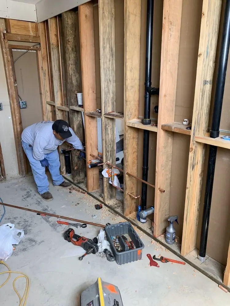 Commercial rough-in plumbing for Gas Line Repair in Painter Hill